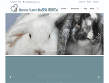 Tablet Screenshot of bunnybunch.org