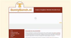 Desktop Screenshot of bunnybunch.nl